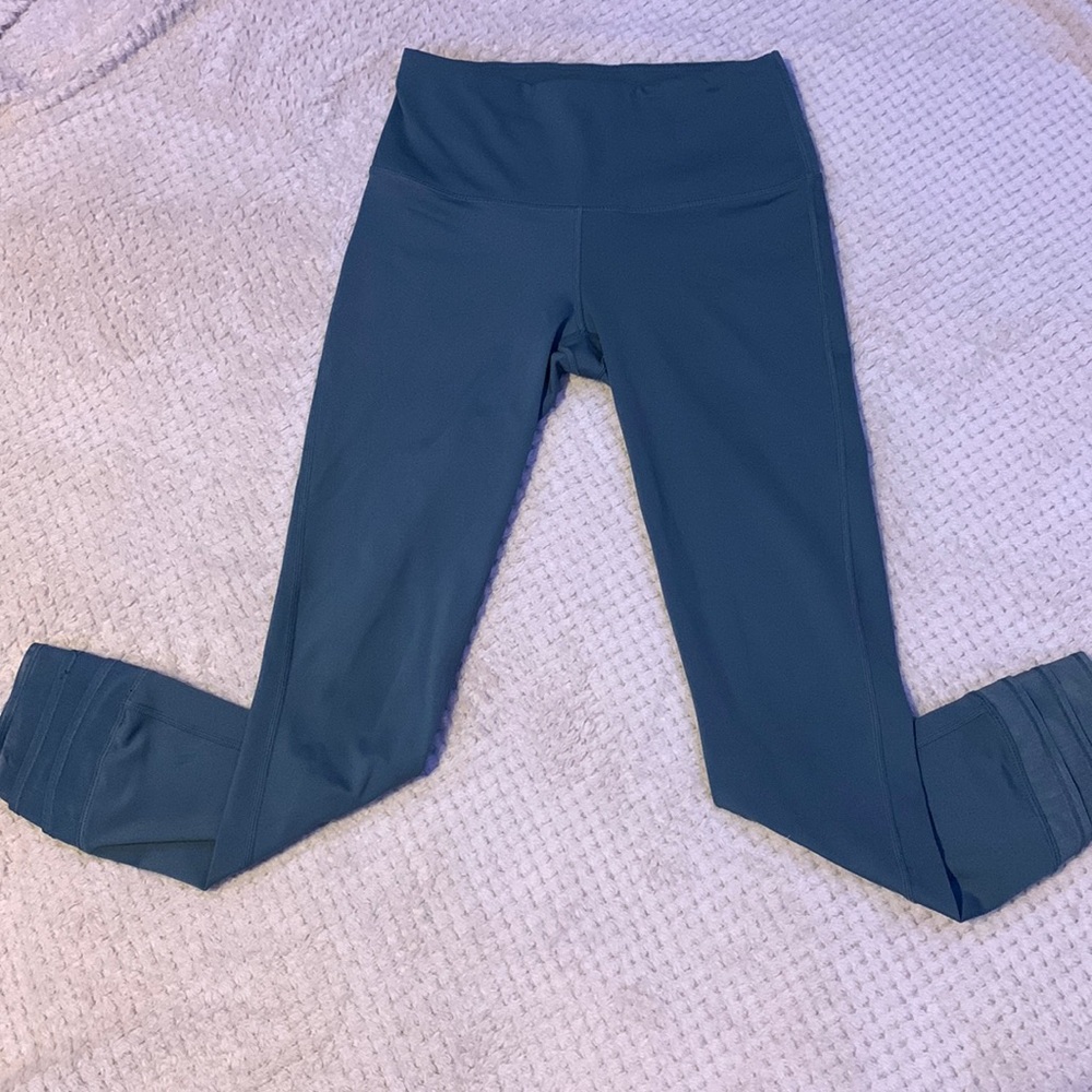 Green/ grey leggings